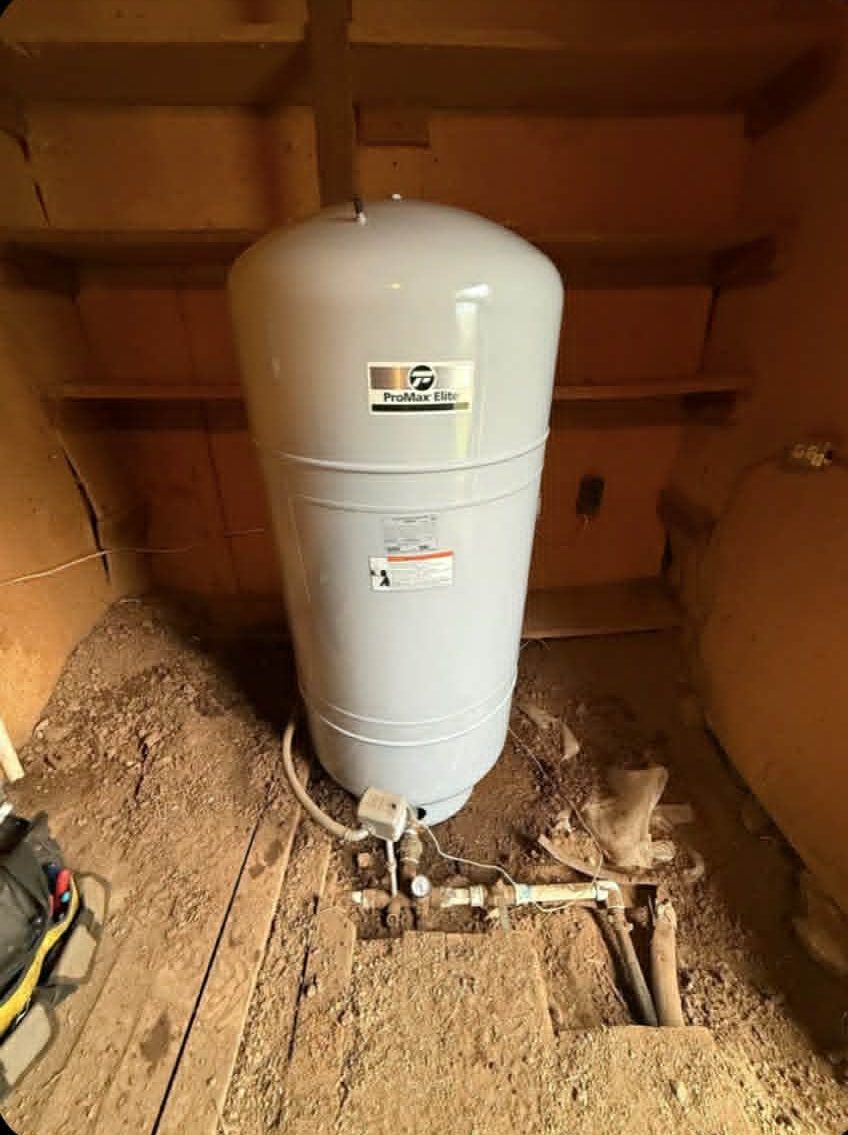 Pressure Tank Installation in Eugene