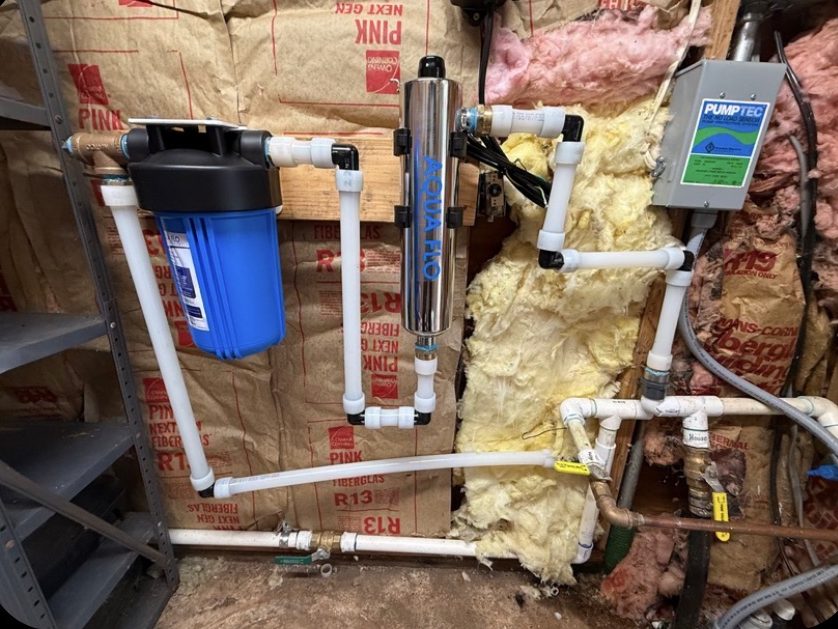 UV Light Installation